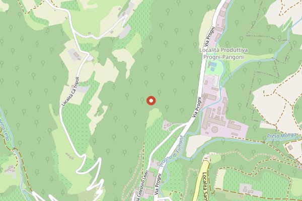 Map showing Valentina Cubi in Valpolicella