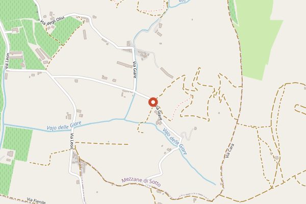 Map showing Massimago Wine Relais in Valpolicella