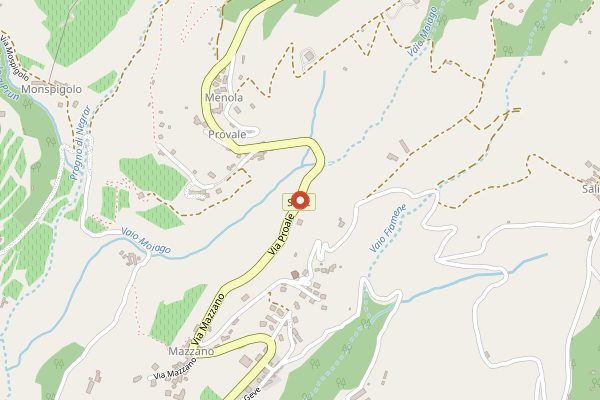 Map showing Trattoria Alla Ruota in Valpolicella