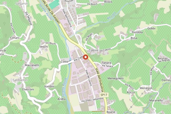 Map showing Caseificio Gugole in Veneto