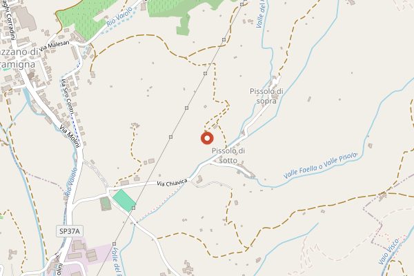 Map showing Filippi in Veneto