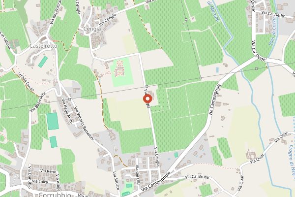 Map showing Lorenzo Begali in Veneto