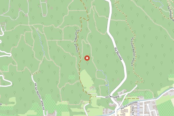Map showing Case Paolin in Veneto