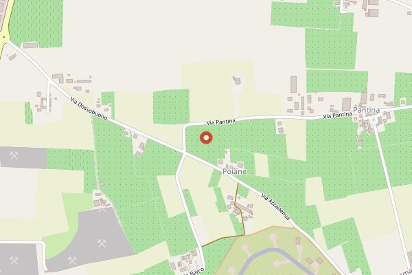 Map showing Cavalchina in Veneto