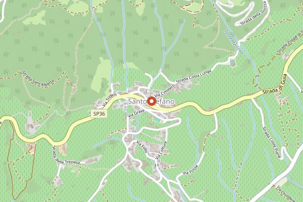 Map showing Col Vetoraz Spumanti in Veneto
