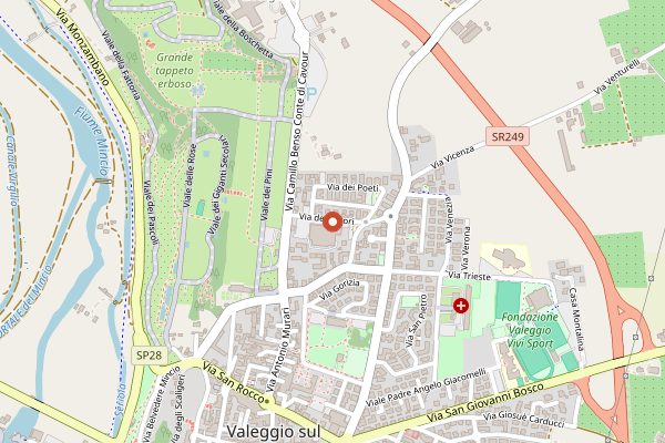 Map showing Corte Gardoni in Veneto