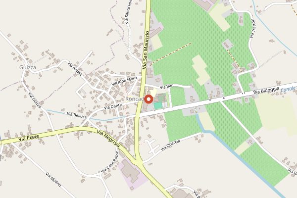 Map showing Italo Cescon in Veneto