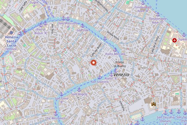 Map showing Cantina Do Mori in Veneto
