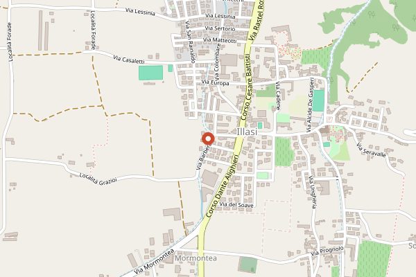 Map showing Museo del Vino - Villa Canestrari in Veneto