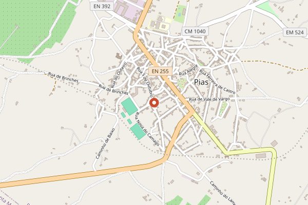 Map showing Feira do Queijo do Alentejo in Alentejo