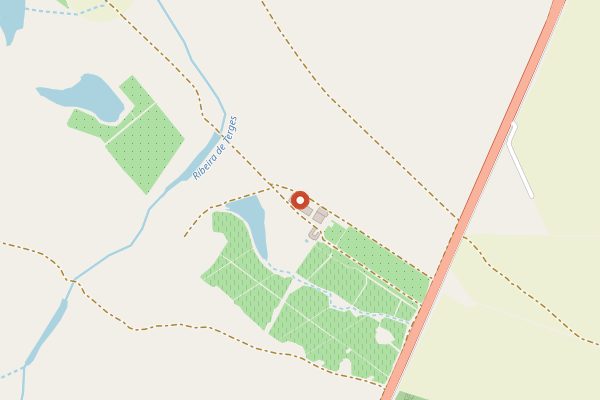 Map showing Herdade da Malhadinha Nova in Alentejo
