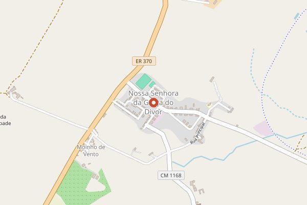 Map showing Fitapreta in Alentejo