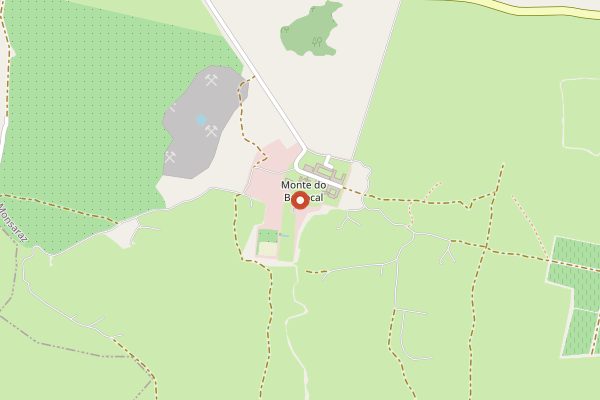 Map showing Sao Lourenco do Barrocal in Alentejo