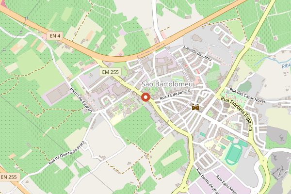Map showing Sovibor, Sociedade de Vinhos de Borba in Alentejo