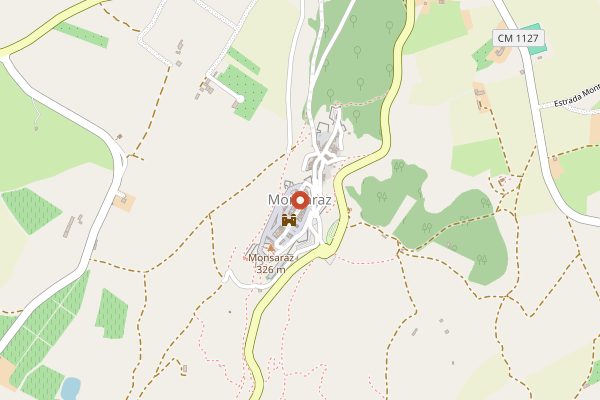 Map showing Barrocal Hotel Bar in Alentejo