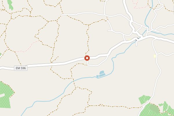 Map showing Quinta de Lemos in Dão
