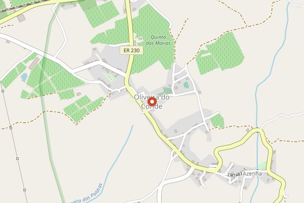 Map showing Magnum Vinhos in Dão
