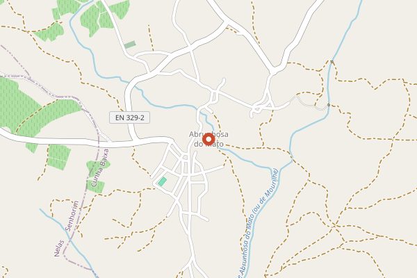 Map showing Quinta dos Roques in Dão