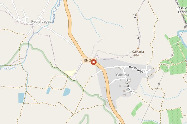 Map showing Queijaria do Bolhão in Douro Valley