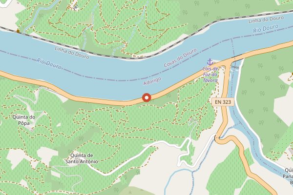 Map showing Niepoort Redoma low-sulfite reds in Douro Valley