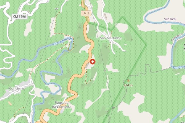 Map showing Domingos Alves de Sousa in Douro Valley