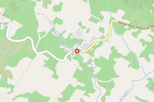 Map showing Quinta da Romaneira in Douro Valley