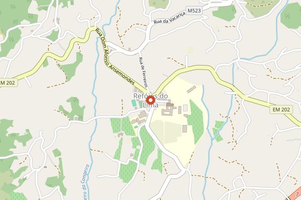 Map showing Constantino Ramos in Vinho Verde
