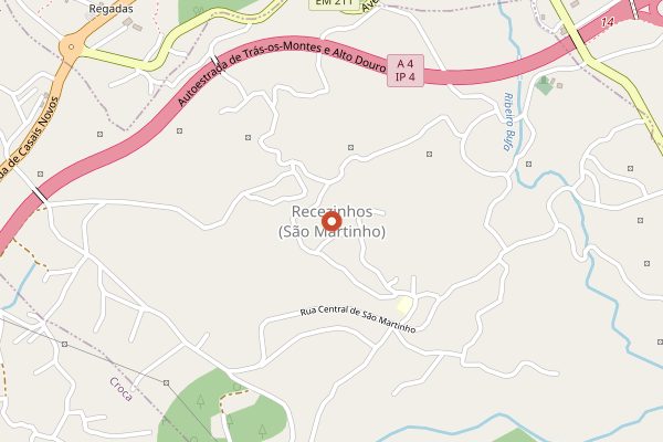 Map showing Quinta das Arcas organic range in Vinho Verde
