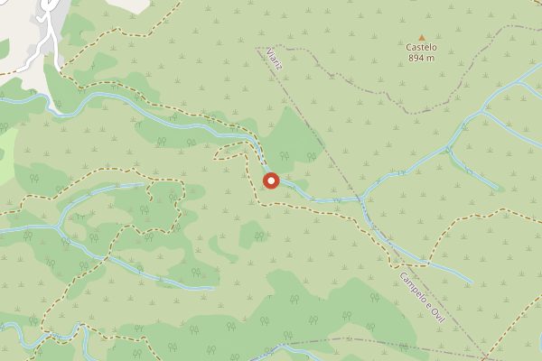 Map showing Casa de Cello at Quinta de Sanjoanne in Vinho Verde