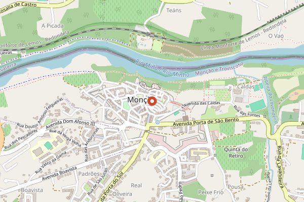 Map showing Quinta de Santiago Cellar Door in Vinho Verde