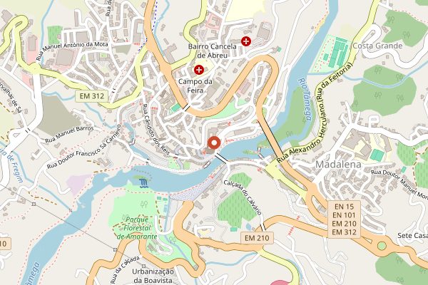 Map showing Adega do José in Vinho Verde