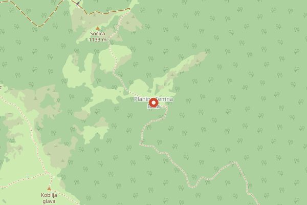 Map showing FrikaFest, Kmečki praznik Tolmin in Brda