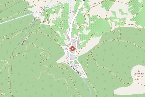 Map showing Vinos Cariñosos in Bierzo