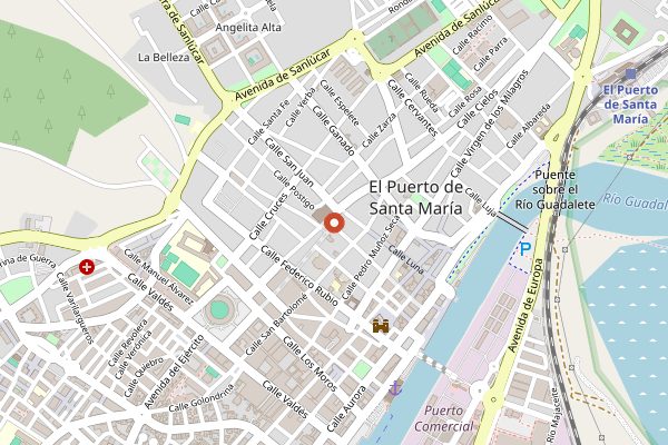 Map showing Forlong (CAAE organic certified) in Jerez & Sherry