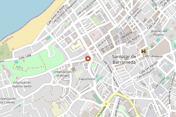 Map showing Bodegas Grant in Jerez & Sherry