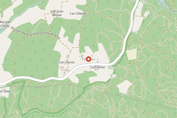 Map showing AT Roca in Penedes