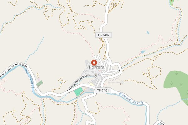 Map showing Ferrer Bobet in Priorat