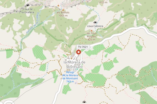 Map showing Cellar Pasanau Germans in Priorat