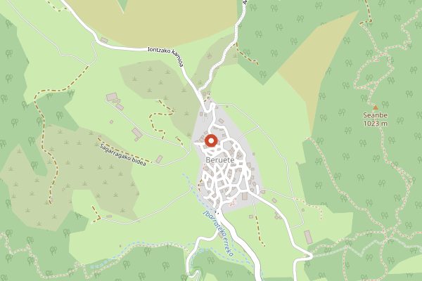 Map showing Queixería Casleiras in Rías Baixas