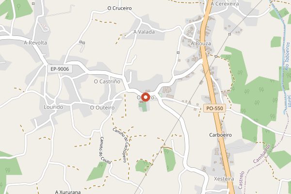 Map showing Bodegas Albamar in Rías Baixas