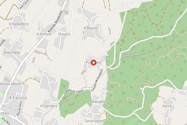 Map showing Bodegas Castro Martín in Rías Baixas