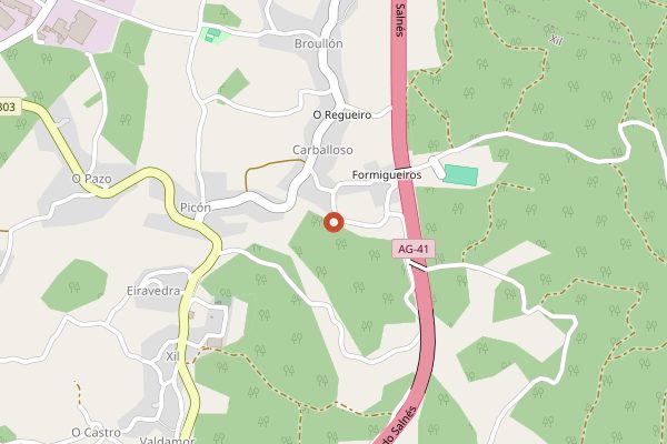 Map showing Bodegas Paco & Lola in Rías Baixas