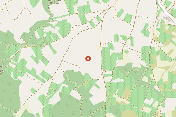 Map showing Dominio del Aguila (Vegan Winemaking) in Ribera del Duero