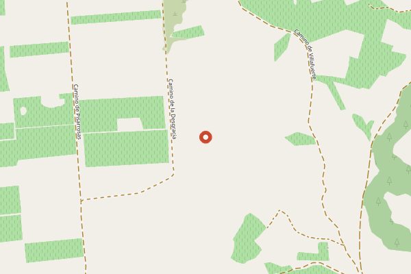 Map showing Bodegas Emilio Moro Estate Marc in Ribera del Duero