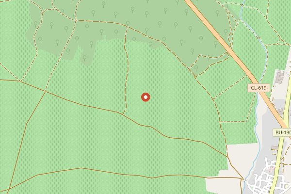 Map showing Bodegas La Horra (Corimbo) in Ribera del Duero