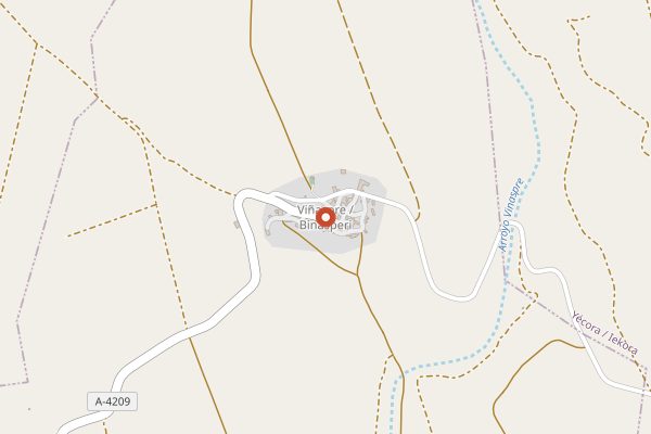 Map showing Bodega Tentenublo Wines in Rioja