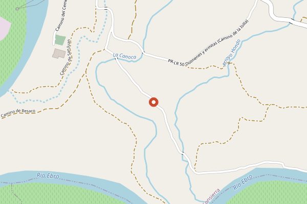 Map showing Bodega Contador in Rioja