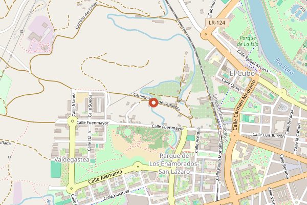 Map showing Campo Viejo in Rioja