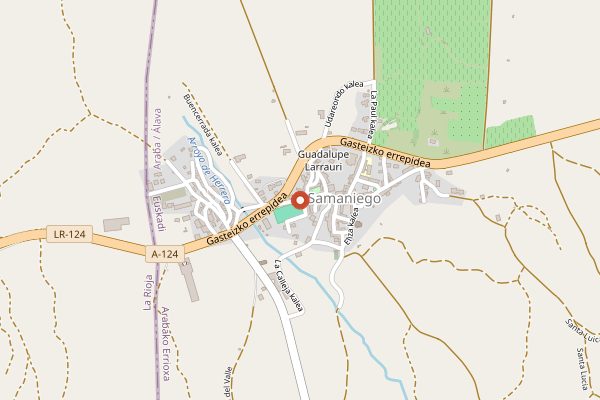 Map showing Remirez de Ganuza in Rioja