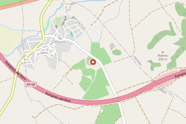 Map showing Valenciso in Rioja
